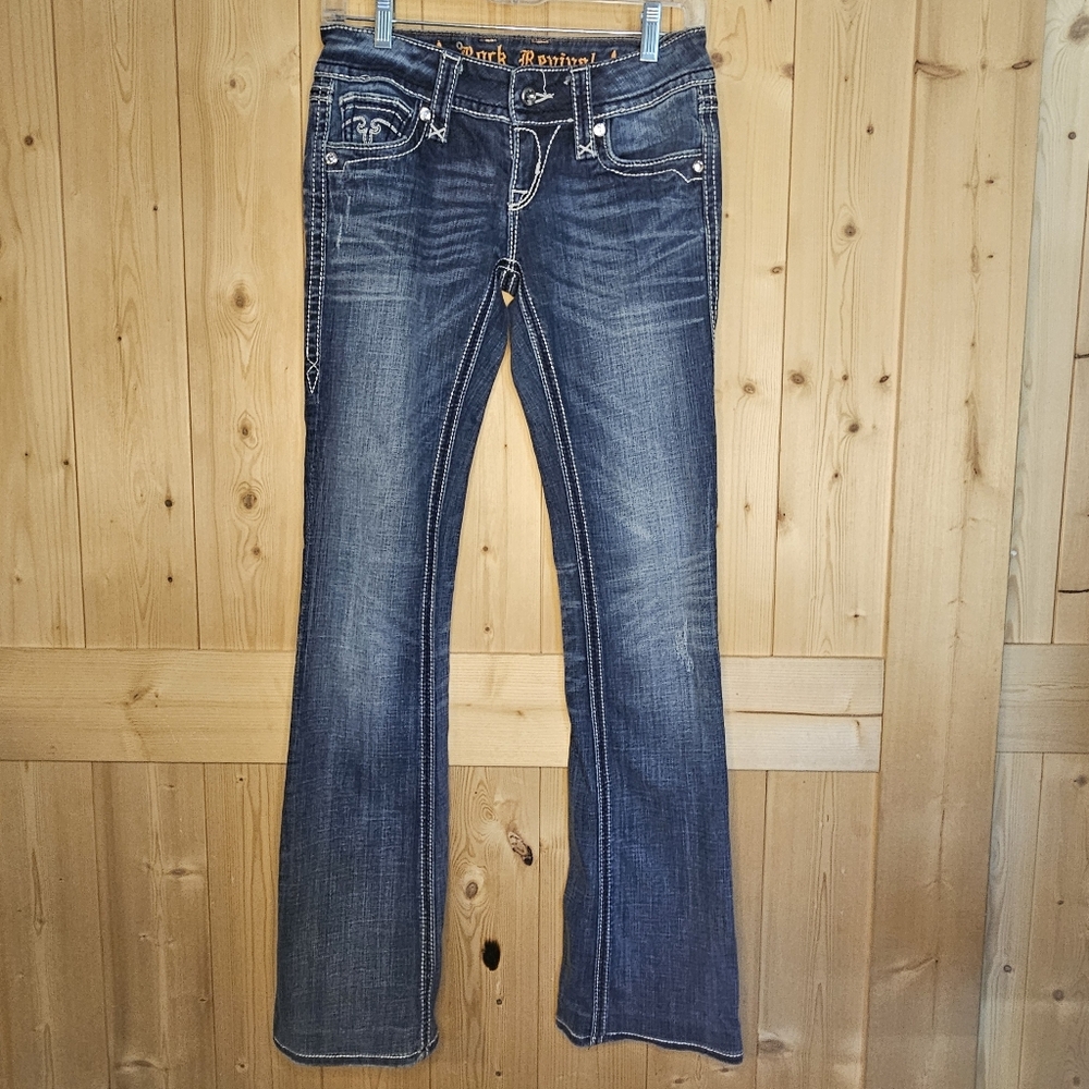 Rock Revival Blake Boot Size 25 Jeans